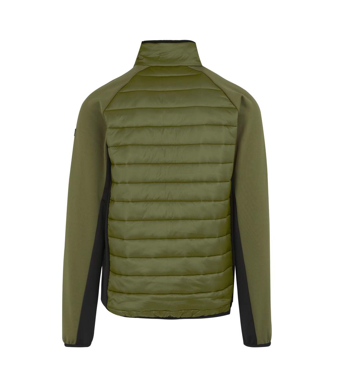 Mens clumber iv full zip hybrid jacket nephrite green/black Regatta-2