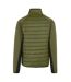 Mens clumber iv full zip hybrid jacket nephrite green/black Regatta-2