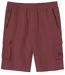Casual bermuda van microvezel met meerdere zakken-3