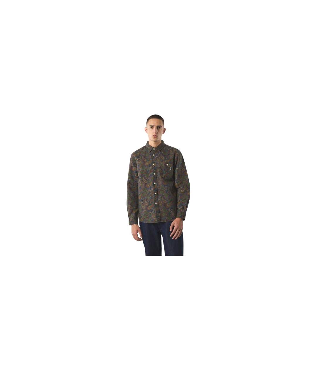 Mens 15th Anniversary Regular Button-down Shirt Multicoloured Pretty Green-1