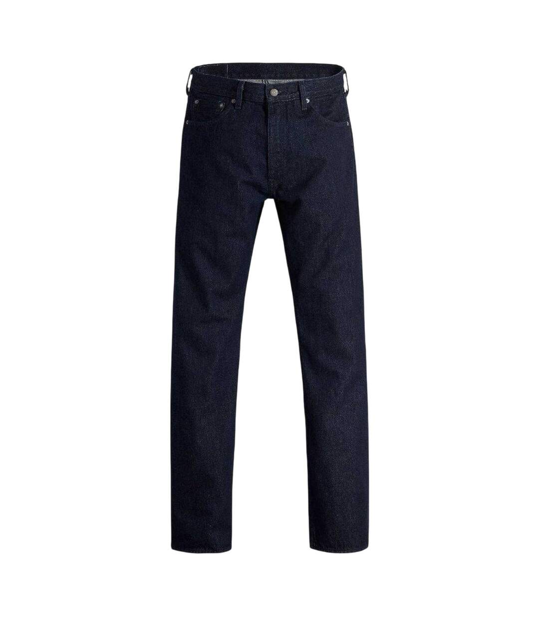 Mens 5 Pockets Straight Leg Jeans Black Levis-2