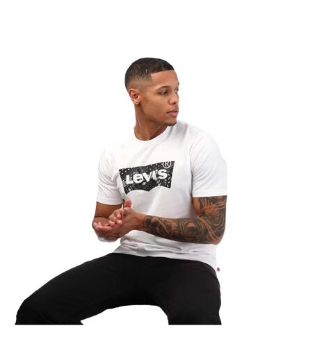 T-shirt homme blanc Levis