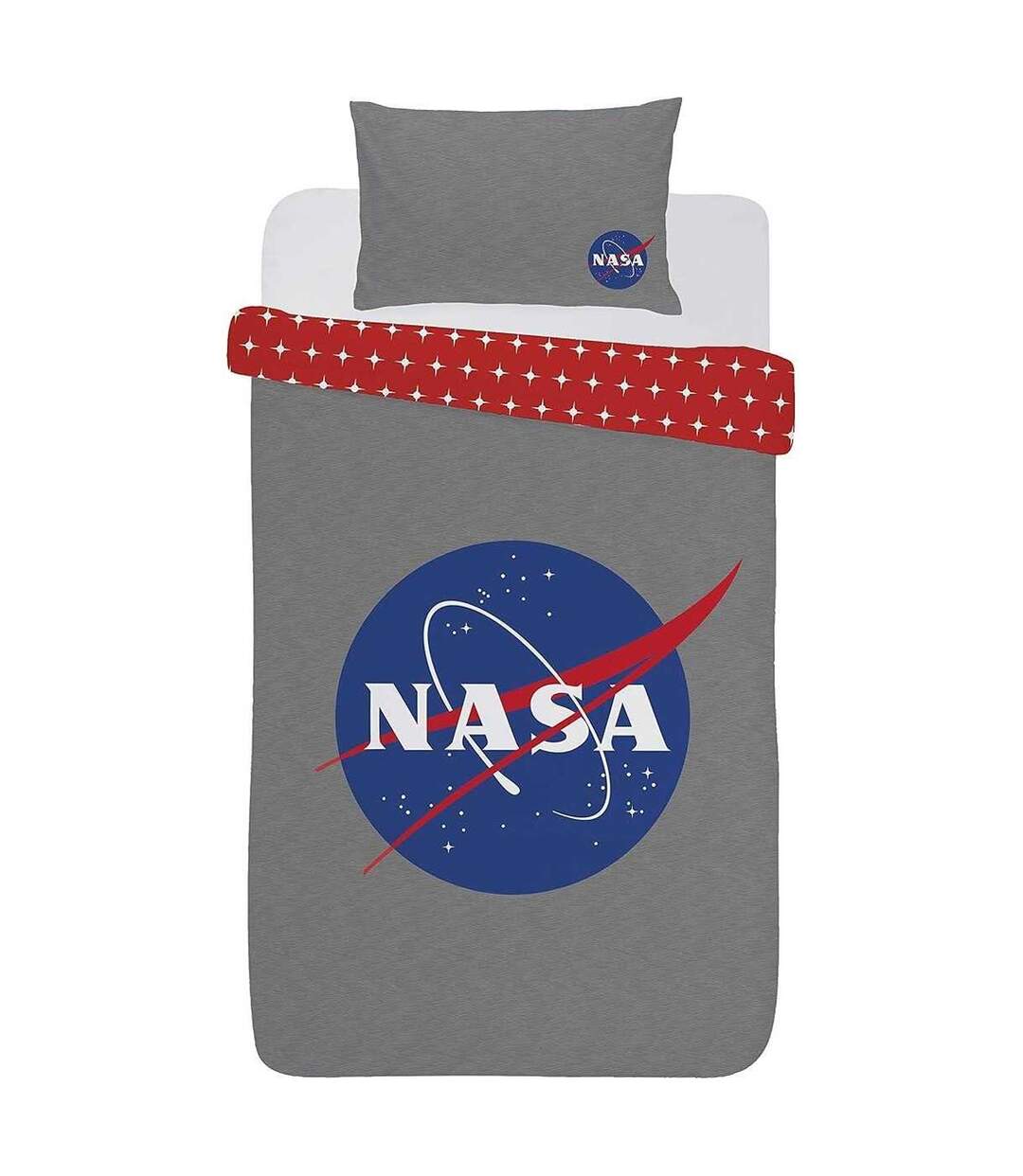 Logo Reversible Duvet Set Multicoloured NASA-1