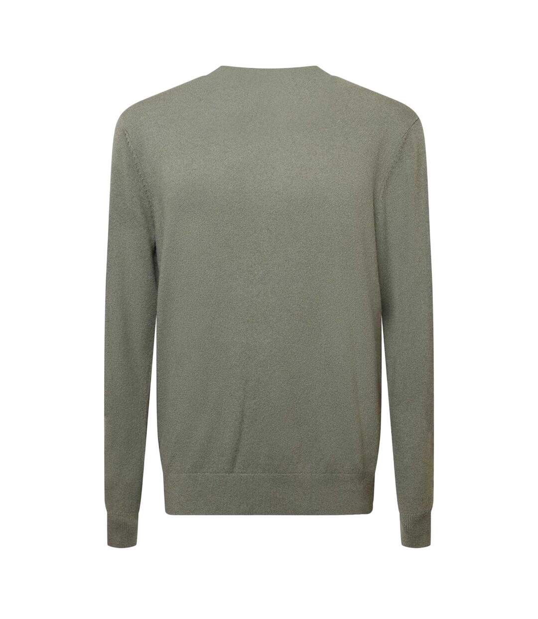 Mens Cashmere Blend Relaxed Fit Sweatshirt Green Jack And Jones-2