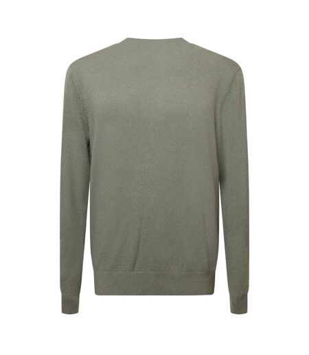 Mens Cashmere Blend Relaxed Fit Sweatshirt Green Jack And Jones
