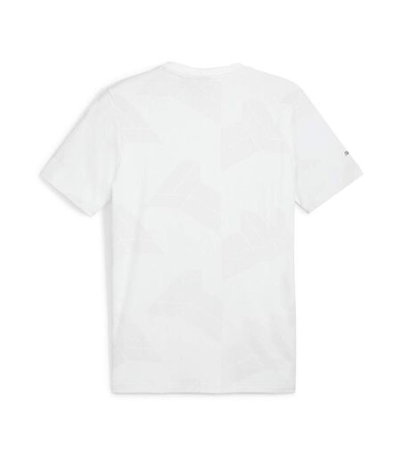 T-Shirt blanc homme puma jaquard