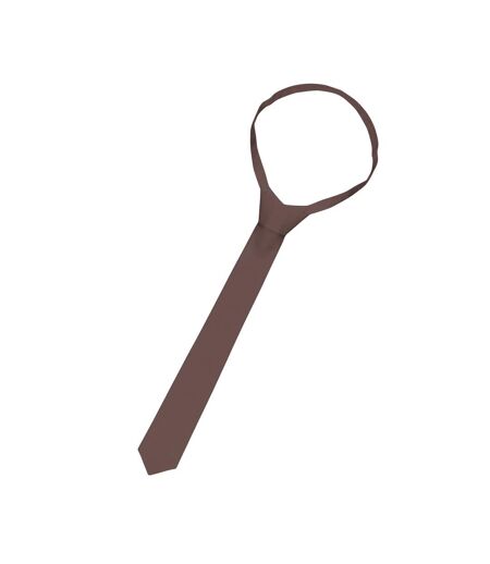 Cravate Adulte Taille Unique Marron Clair Karlowsky