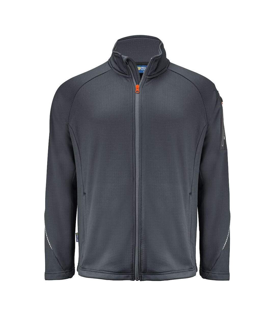 Mens microfleece jacket grey Projob-1
