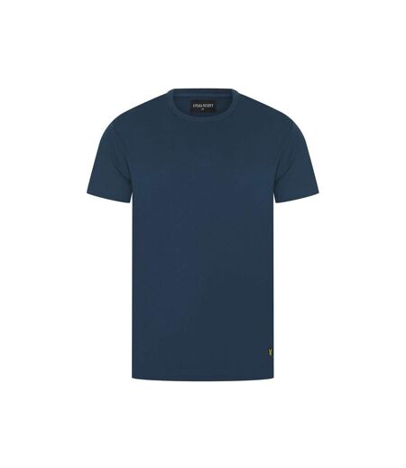 Mens Idris Crew Neck Short-sleeved Loungewear Set Dark Denim Lyle & Scott