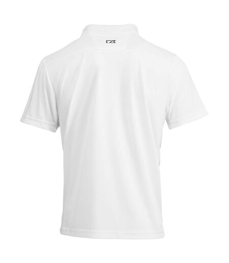 Mens Kelowna Polo Shirt White Cutter & Buck