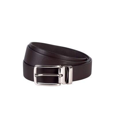 Classic Leather Belt Dark Brown K-UP
