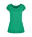 Build Your Brand Womens/Ladies Wide Neck T-Shirt (Light Mint) - UTRW8369
