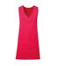Premier Womens/Ladies Wrap Around Sleeveless Tunic Apron (Hot Pink) - UTPC2657