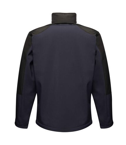 Regatta Mens Hydroforce 3-layer Membrane Waterproof Breathable Softshell Jackets (Navy/Black) - UTRG1629