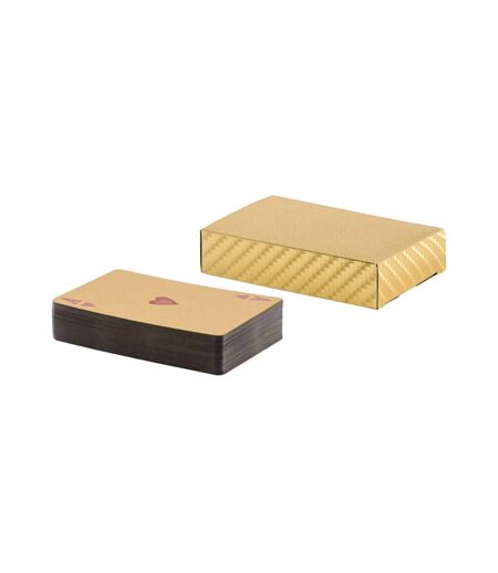 Pack Of 5  As Waterproof Playing Card Deck 4 One Size Gold MidOcean