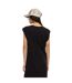 Robe longue col rond sans manches avec print devant South Vondutch-3