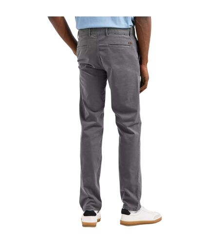 Mens Plain Slim Chinos Charcoal Boss