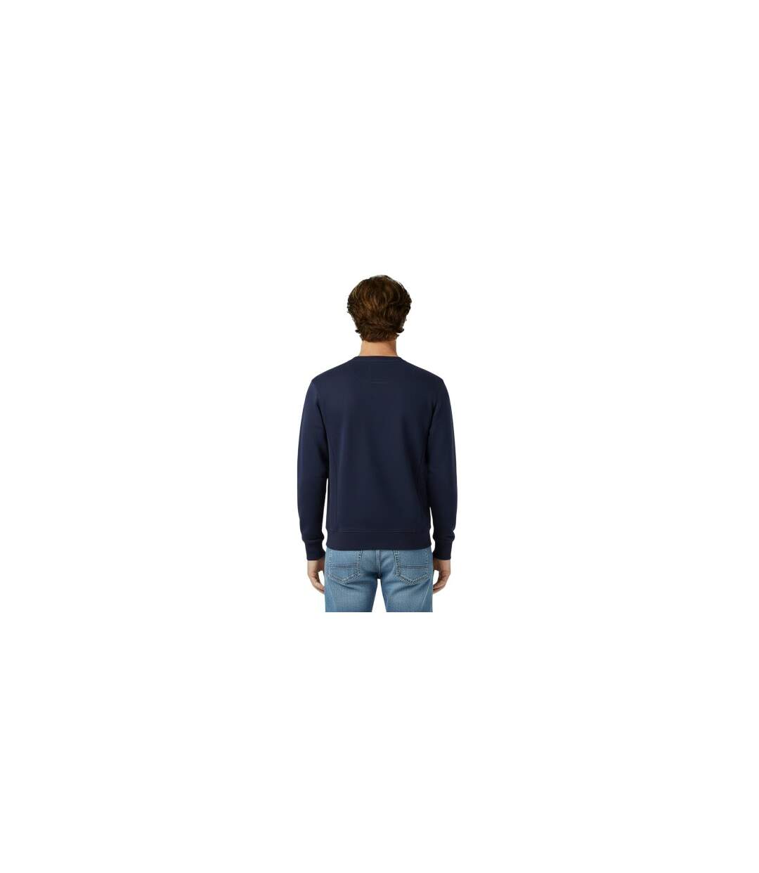 Mens Jacquard Crew Neck Sweatshirt Navy Jack Wills-1