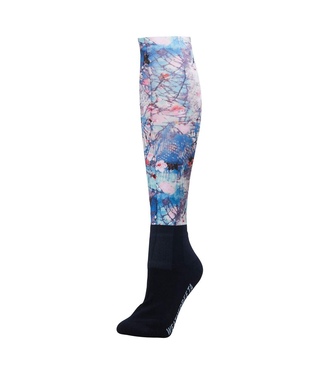 Unisex adult blossom knee high socks multicoloured Weatherbeeta-1