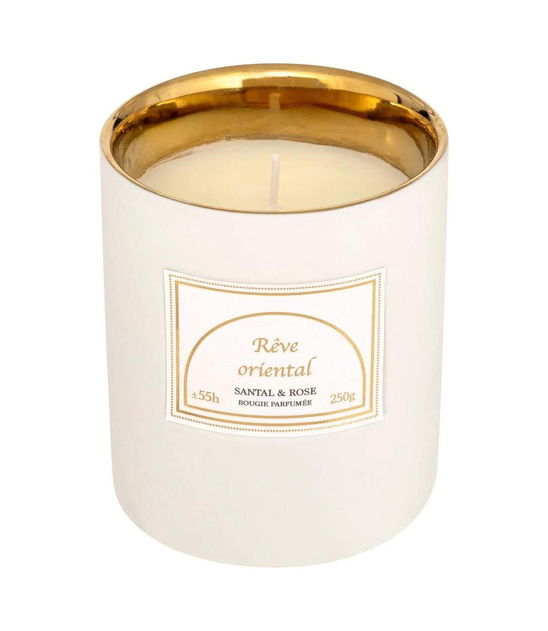 Bougie Parfumée en Céramique Lucia 250g Santal & Rose-1