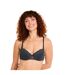 Soutien-gorge ampliforme coque moulée gris Abeille