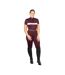 Womens/ladies Elevate Allure Horse Riding Tights Berry Hy-2
