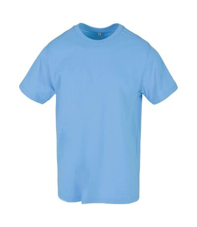 T-shirt à col rond homme bleu ciel Build your Brand