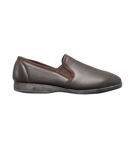 Chaussons hadley hommes marron foncé Sleepers