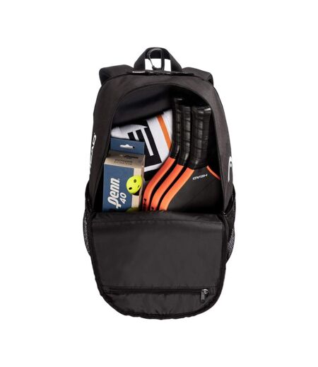 Tour Pickleball Backpack One Size Black White Head