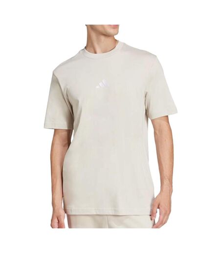 T-Shirt beige homme adidas jd1779