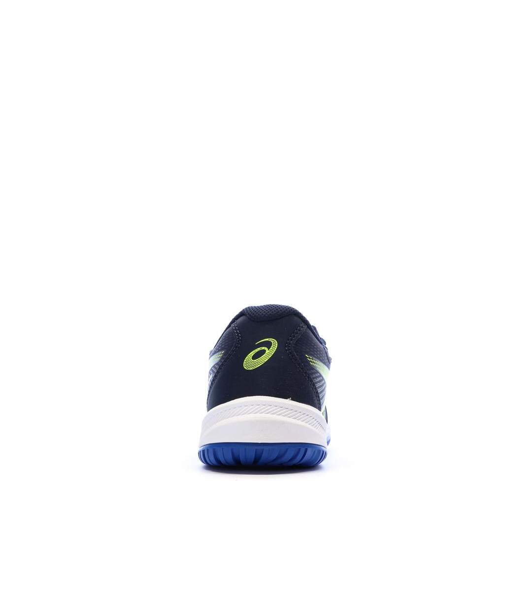 Chaussures de padel marines/jaunes fluo homme asics upcourt 6-3
