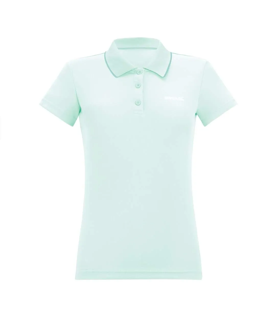 Polo Manches Courtes Maverick Femme Turquoise Pâle Regatta-2