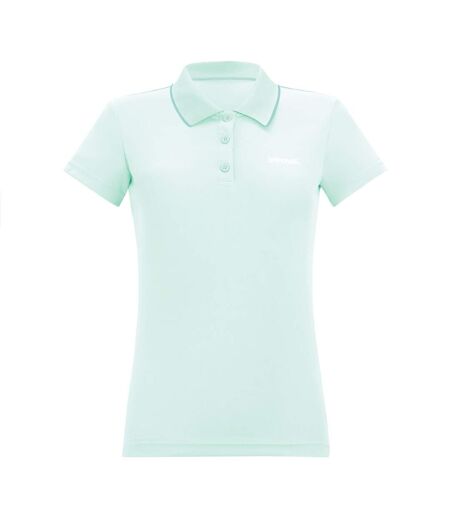 Polo Manches Courtes Maverick Femme Turquoise Pâle Regatta