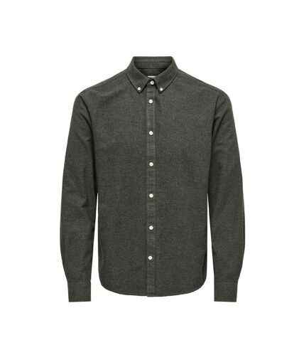 Chemise Kaki Homme Only & Sons Nikola - L