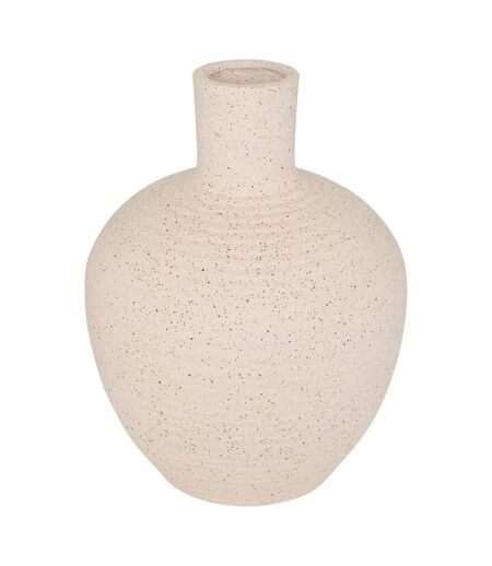 Vase Déco en Céramique Ted 33cm Blanc