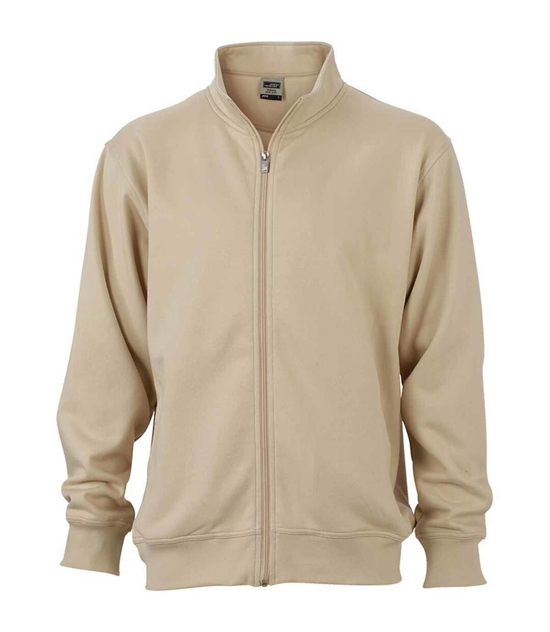 Sweat zippé workwear - Homme - JN836 - beige pierre