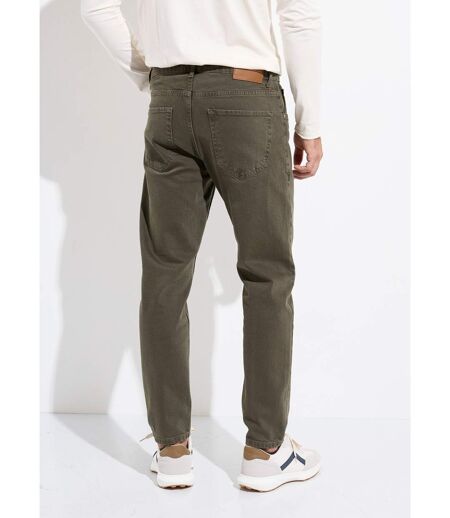 Jean 5 poches denim foncé, coupe droite