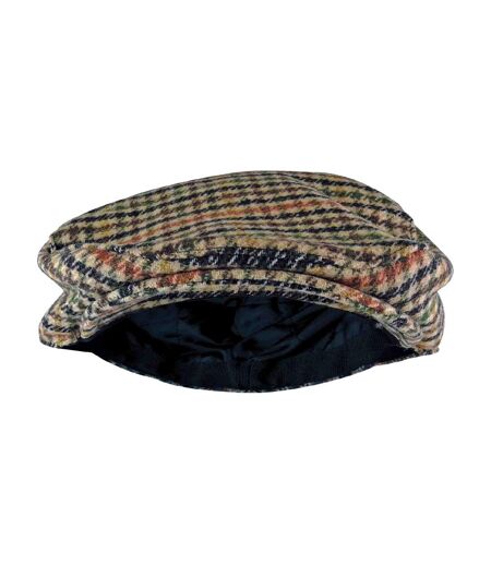 Sock Snob - Casquette Plate Tweed Carreaux Homme | Style Marchand Journaux