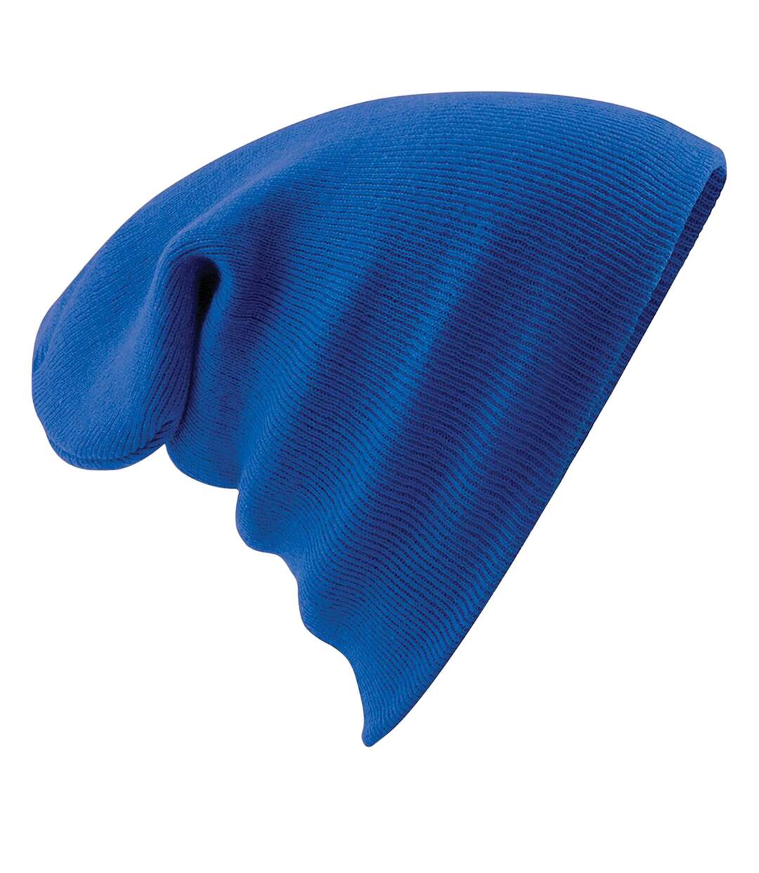 Bonnet tricoté unisexe bleu roi vif Beechfield-2