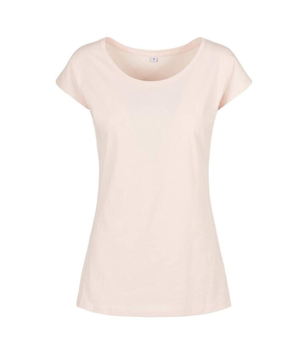 T-shirt femme rose Build Your Brand-1