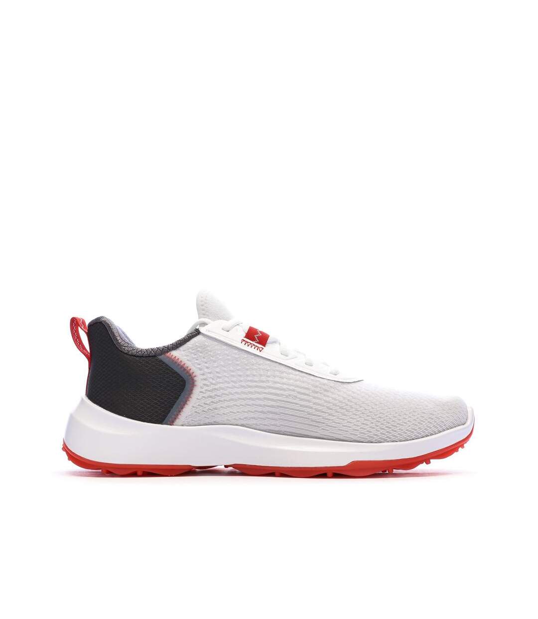 Chaussures de golf blanc/rouge homme puma fusion crush sport-2