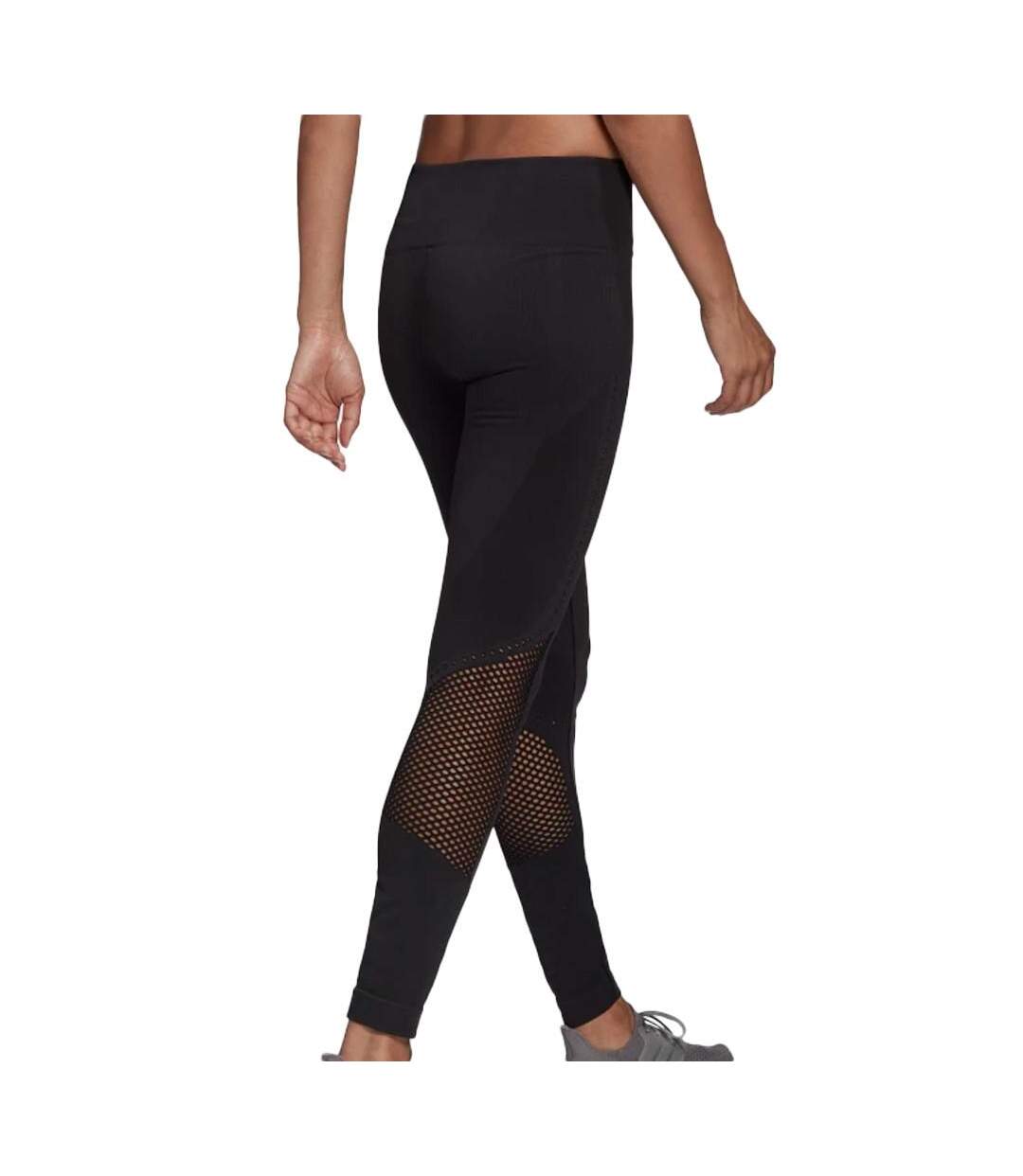 Legging Noire Femme Adidas Aeroknit - L