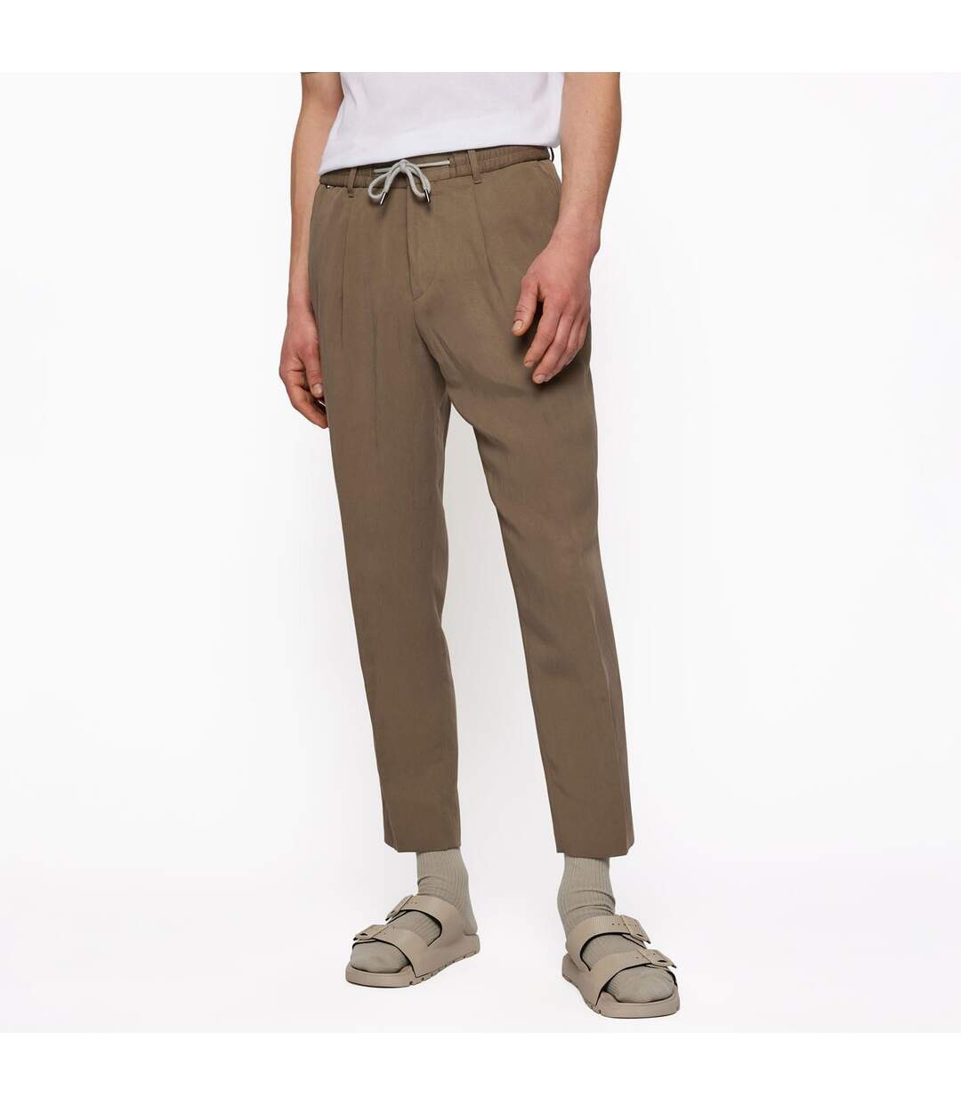 Pantalon C-perin Homme Vert Boss-1