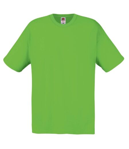 Fruit Of The Loom Mens Screen Stars Original Full Cut Short Sleeve T-Shirt (Lime) - UTBC340