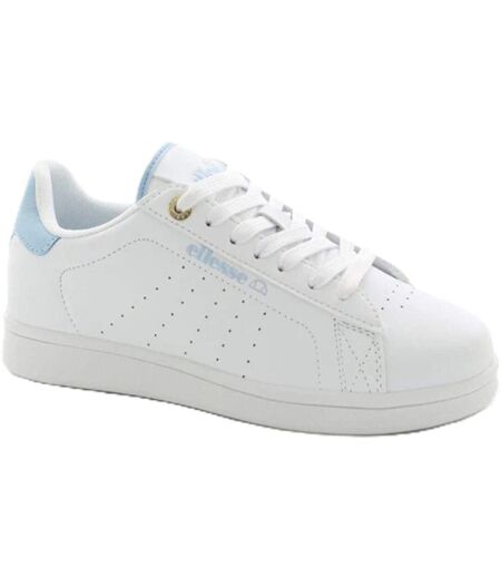 Baskets Femme Blanc Bleu Ciel Délavé Ellesse