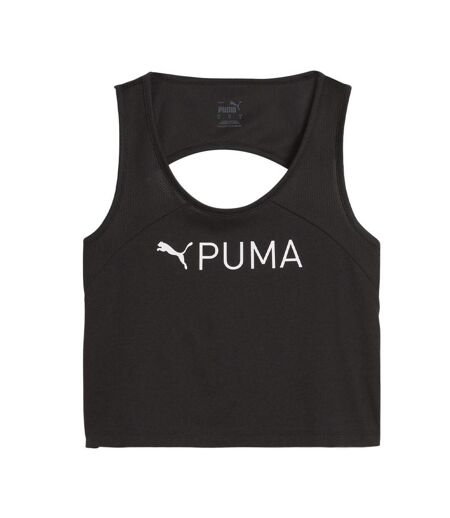 Débardeur noir femme puma fit skimmer - l