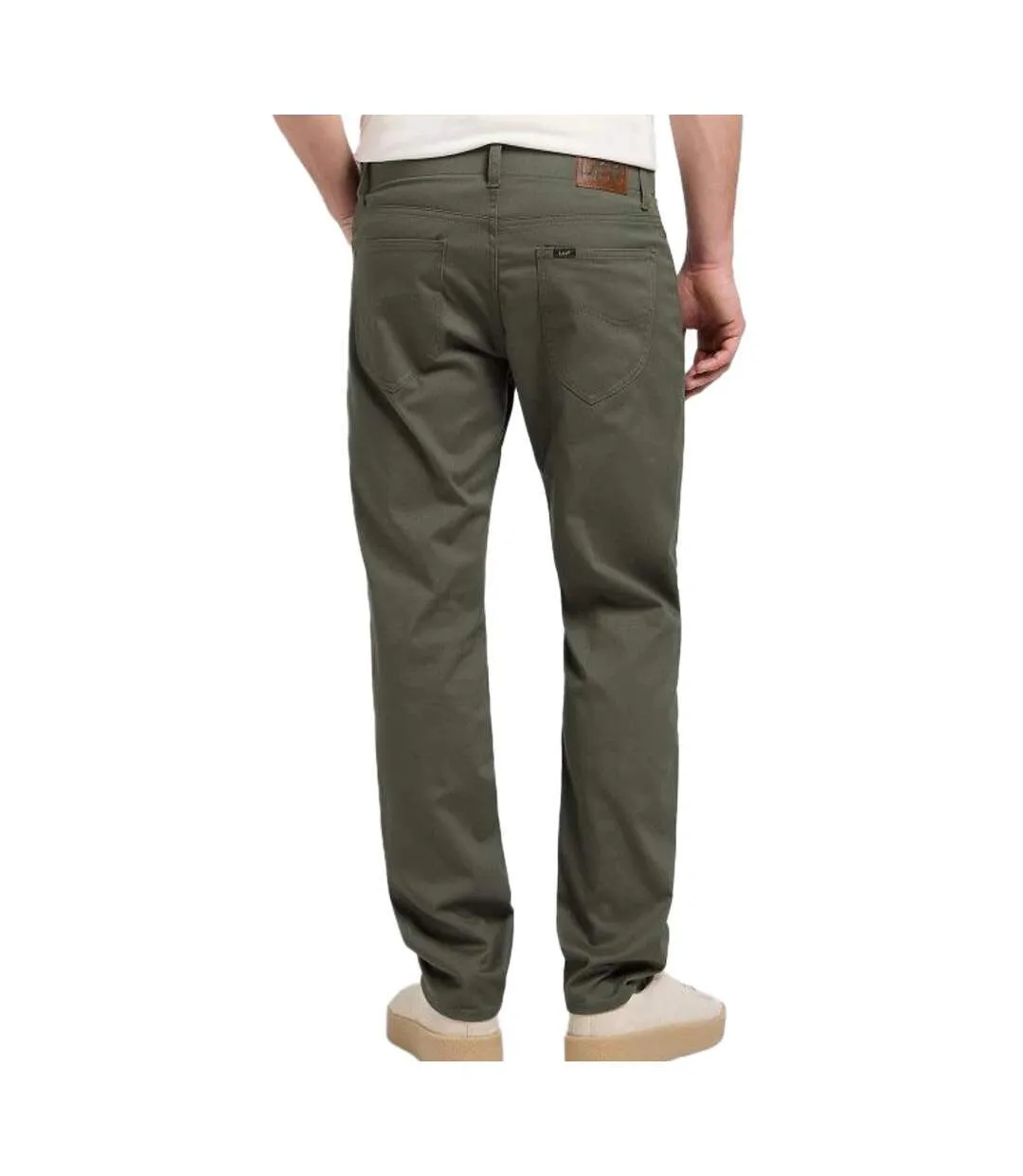 Jean slim vert homme lee straight 112370604-2