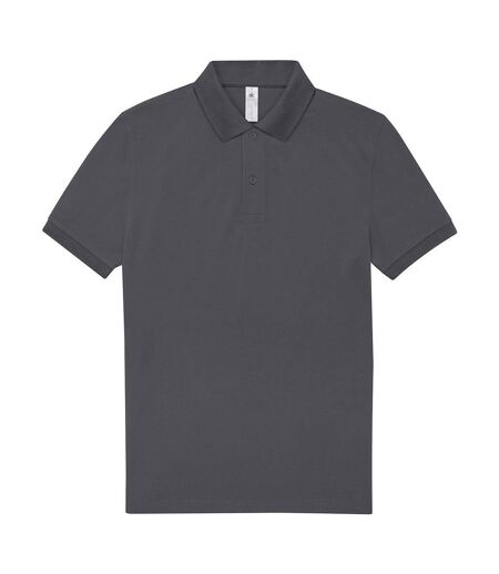 Polo manches courtes - Homme - PU424 - gris dark