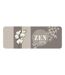 Tapis Déco Imprimé Spazen 45x120cm Taupe-1