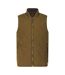 Mens Harvin Diamond Quilt Body Warmer Rich Tan Regatta-2